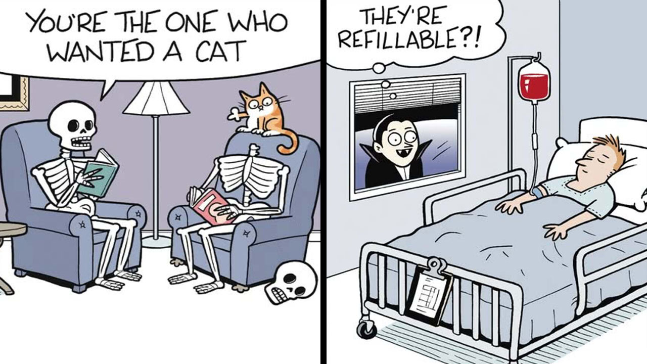 Cartoonist Mark Parisi Puts A Hilarious Spin On Halloween In 50 New Comics