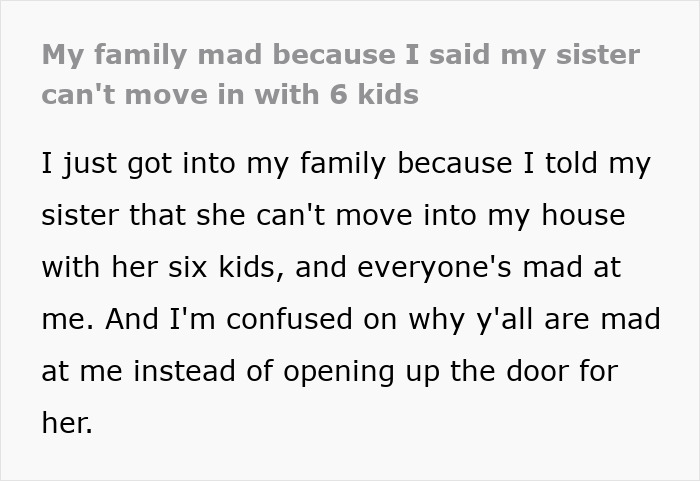 Pregnant Sister Furious That Woman Won't Take Her And Her 6 Kids In Pregnant Sister Furious That Woman Won't Take Her And Her 6 Kids In