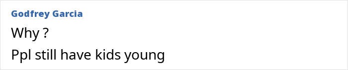 A comment about having kids young related to the Stacy's Mom video reaction. A comment about having kids young related to the Stacy's Mom video reaction.