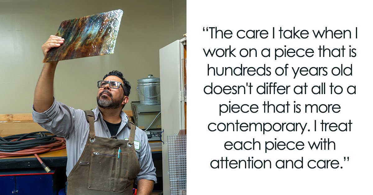 This Stained-Glass Expert Has Spent Decades Preserving Artworks That Are Centuries Old