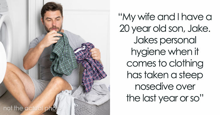 Grown Man Hates Doing Laundry, Doesn’t Understand Why His Family Calls Him Out On His Stinky Clothes