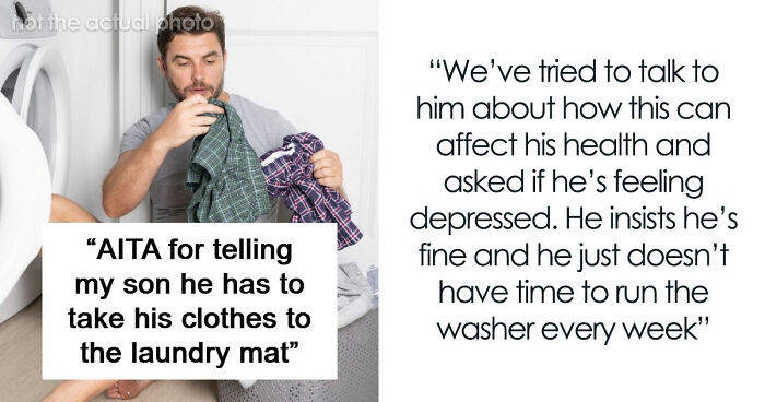 Grown Man Hates Doing Laundry, Doesn’t Understand Why His Family Calls Him Out On His Stinky Clothes