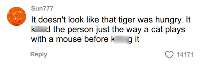 Fate Of Tiger That Mauled Man After He Entered Its Enclosure Finally Revealed