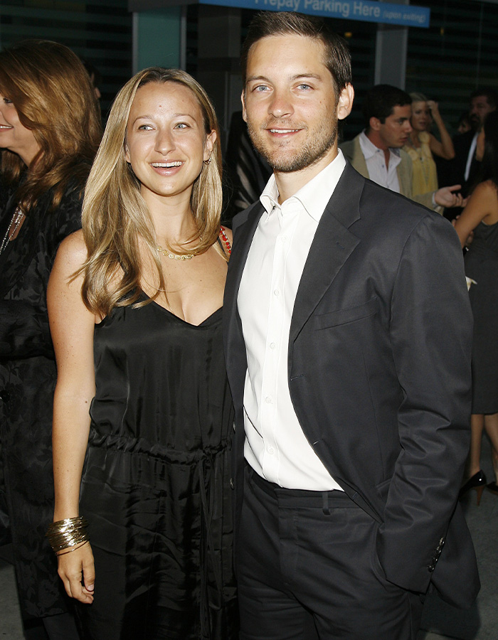 Tobey Maguire and his ex-wife Jennifer Meyer attending an event together Tobey Maguire and his ex-wife Jennifer Meyer attending an event together