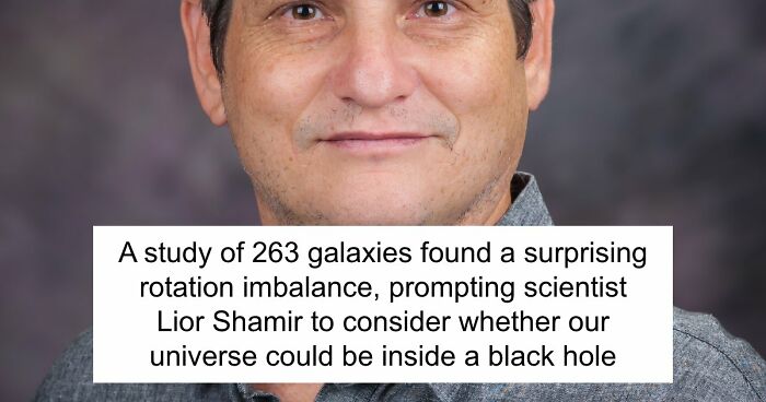 Galaxy Rotation Brings Scientists To The Conclusion That Our Entire Universe Is Inside A Black Hole