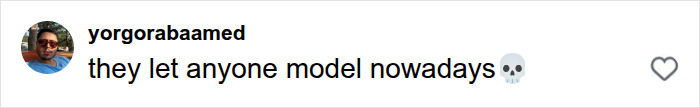 Viewer claiming relaxed modeling standards at Victoria's Secret Viewer claiming relaxed modeling standards at Victoria's Secret