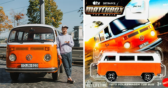 Owner Of 50-Year-Old VW Van Spots An Incredible Detail On Its Official Matchbox Replica