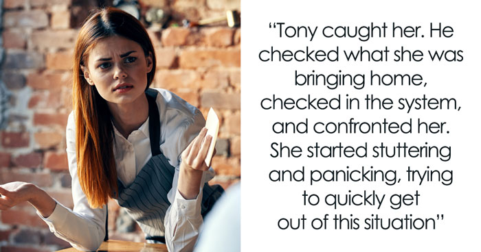 Waiter Discovers Coworker’s Takeout Is Coming Out Of Everyone’s Tips, Decides To Expose Her
