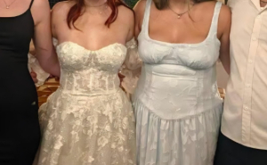 Guest Gets Roasted In Real Life And Online For Wearing A Dress That’s Even Whiter Than The Bride’s Gown