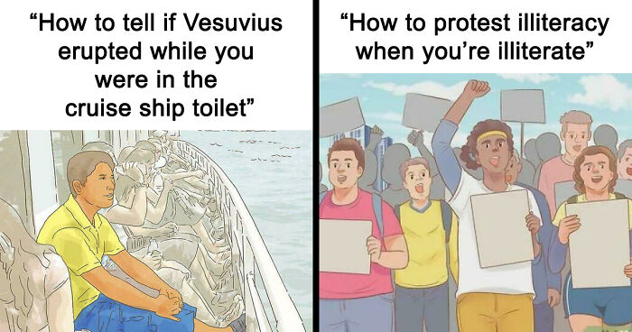 66 WikiHow Images That Become Something Else Entirely Once The Internet Adds New Captions (New Pics)