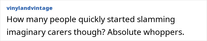 Comment criticizing people who wrongly blamed imaginary carers in tiger enclosure incident Comment criticizing people who wrongly blamed imaginary carers in tiger enclosure incident