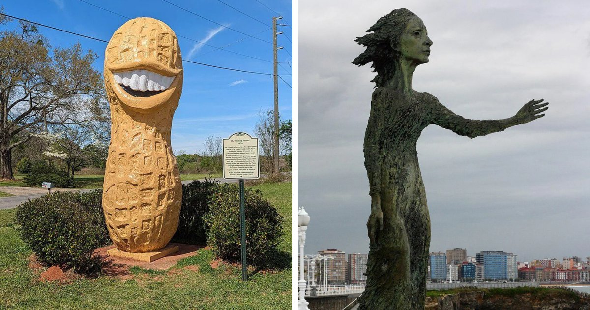 79 Hilarious, Bizarre, And Downright Bad Examples Of Public Art Around The World