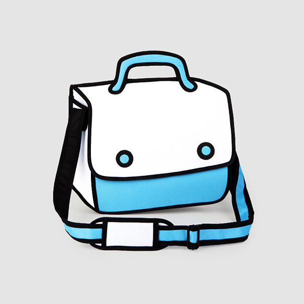 Jump From Paper: 2D Cartoon-like Handbags 