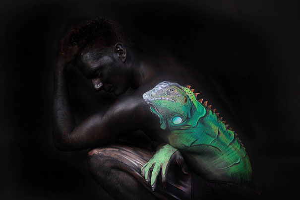 Amazing Body Art Illusions by Gesine Marwedel