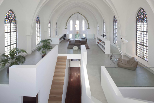 Churches Converted Into Modern Family Homes