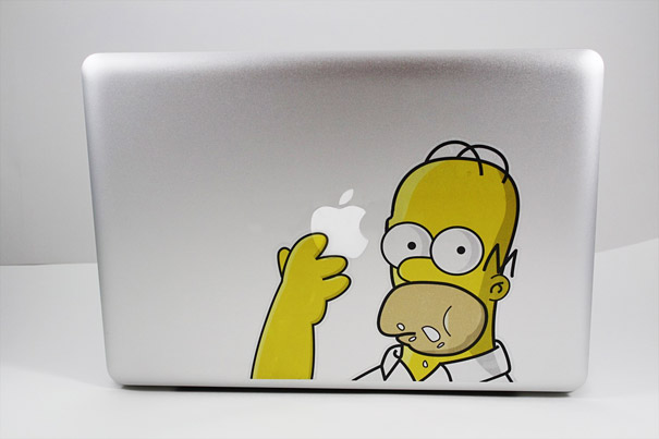 25 Cool and Creative MacBook Stickers
