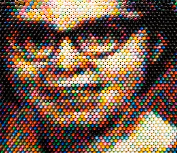 Stunning Crayon Pixel Art By Christian Faur
