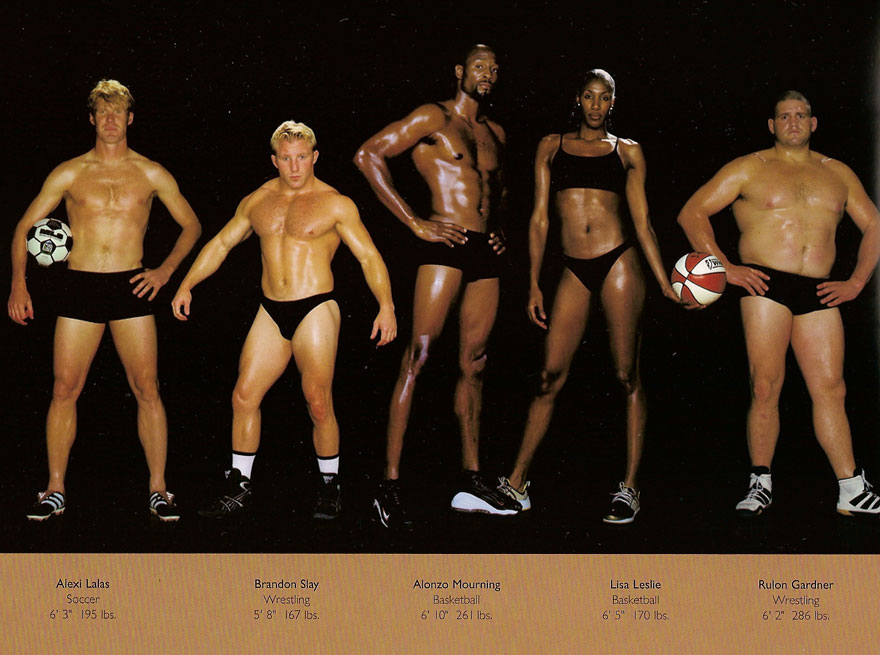 The Body Shapes Of The World's Best Athletes Compared Side By Side