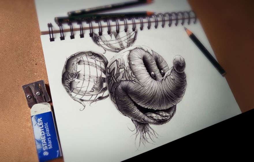 Scary Drawings  Step By Step Tutorials  Cool Drawing Idea