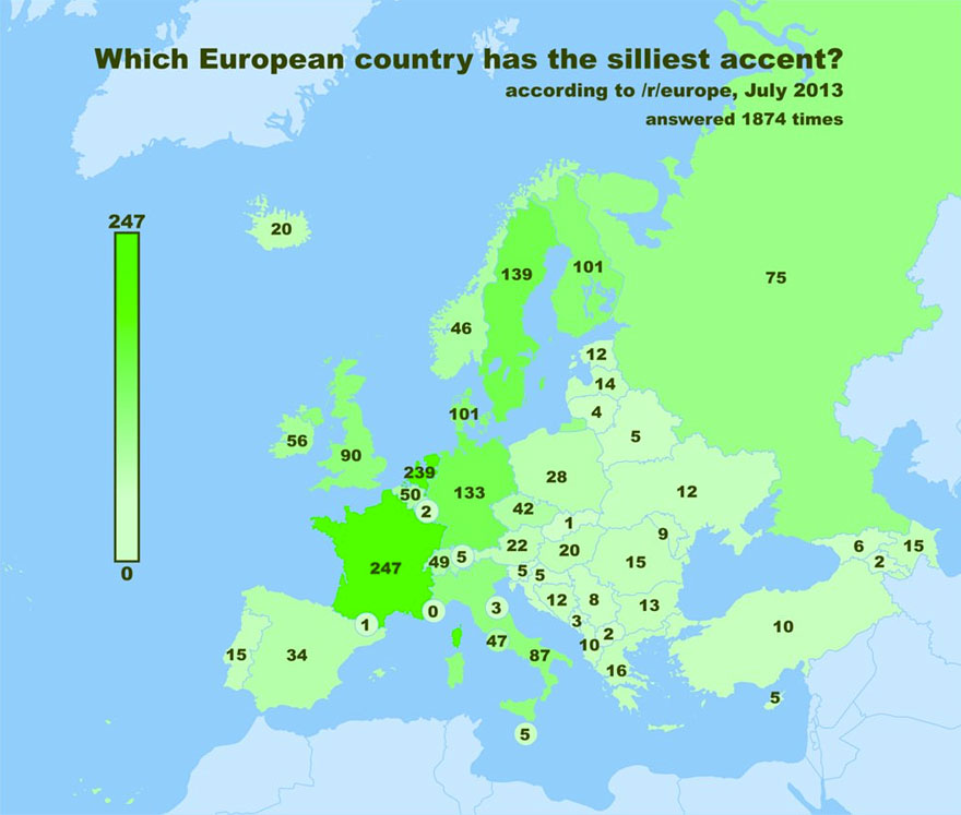 Poll Reveals Europe's Drunkest, Hottest and Silliest-Sounding Countries