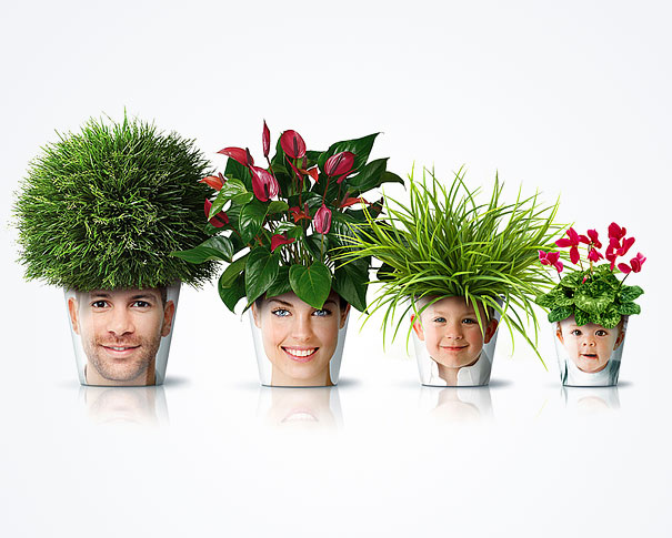 Funny and Creative Flower Pots by GOOD!