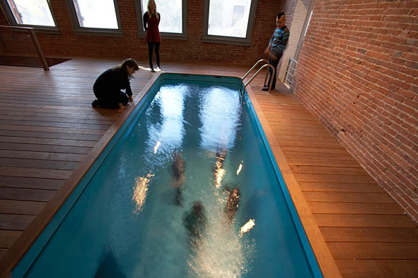 Fake Swimming Pool by Leandro Erlich