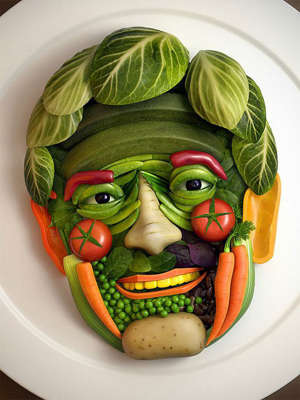 16 Awesome Food Art Ideas