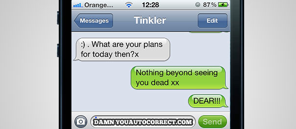50 Funniest AutoCorrects Of 2012