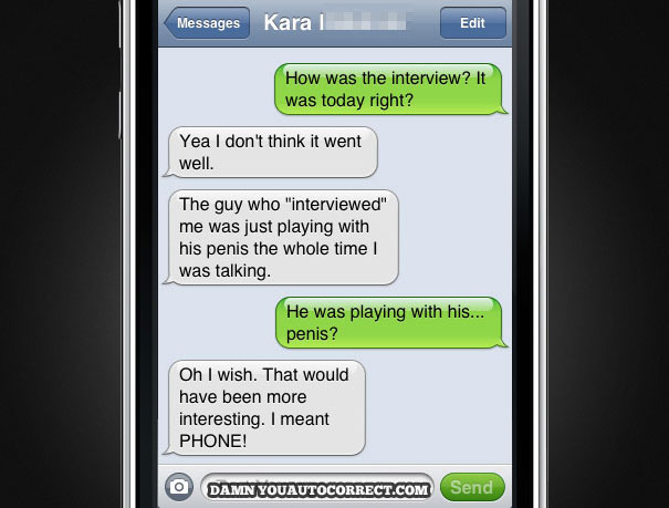 40 Funniest AutoCorrects Of 2011