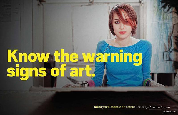 Hilarious Art School Ads Parody Anti-Drug PSAs
