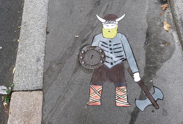 15 Creative Street Art Ideas from OakoAk