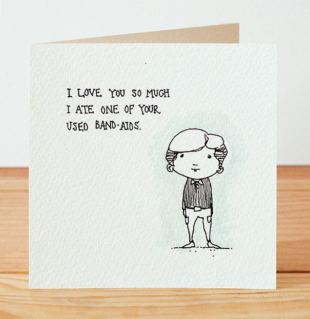 Creepily Cute Valentine's Day Cards