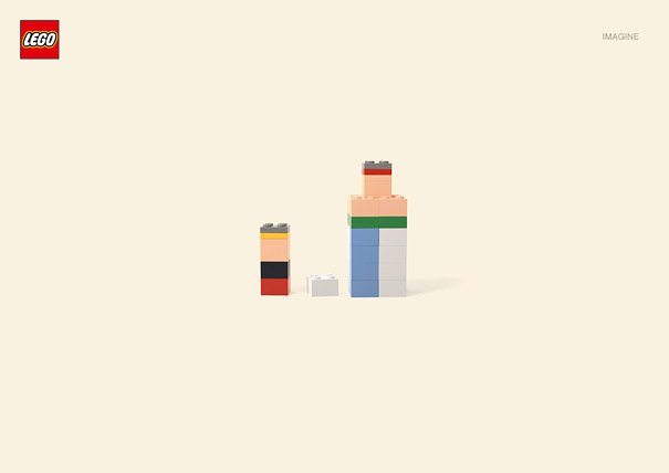 Imagine: Minimalist Lego Cartoon Characters