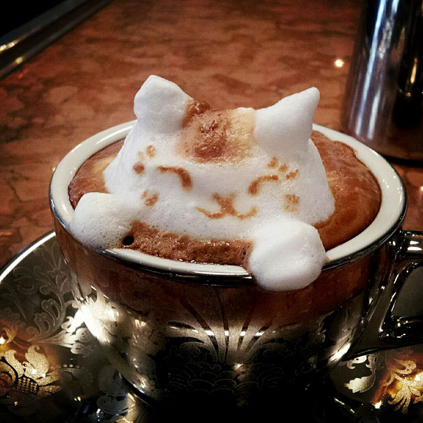 Incredible 3D Latte Art by Kazuki Yamamoto