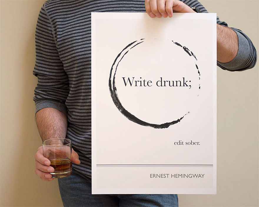 Clever Literature-Inspired Quote Posters by Evan Robertson