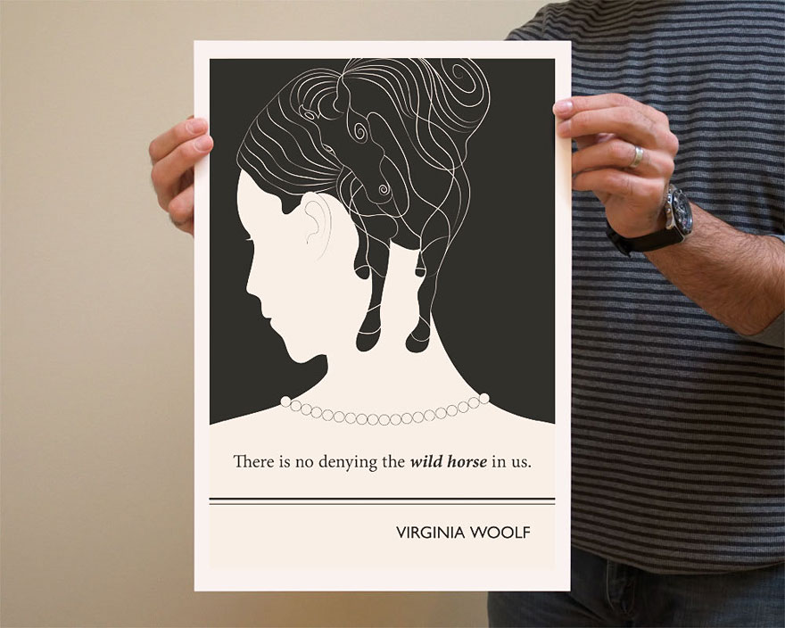 Clever Literature-Inspired Quote Posters by Evan Robertson