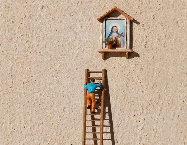 Little People - a Tiny Street Art Project