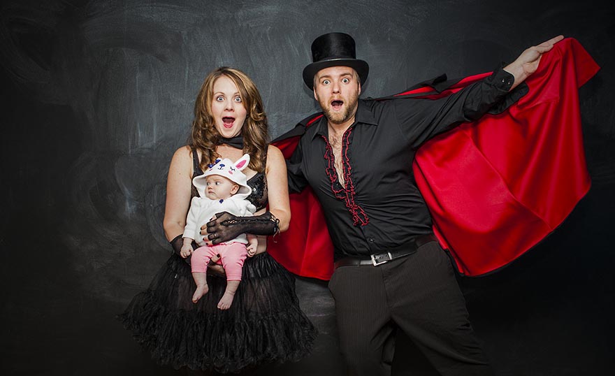 The Magic Show: Creative Couple Shows How To Make A Baby Out Of Thin Air