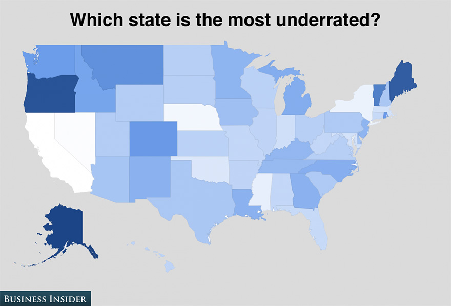 Poll Reveals The USA's Drunkest, Hottest and Silliest-Sounding States