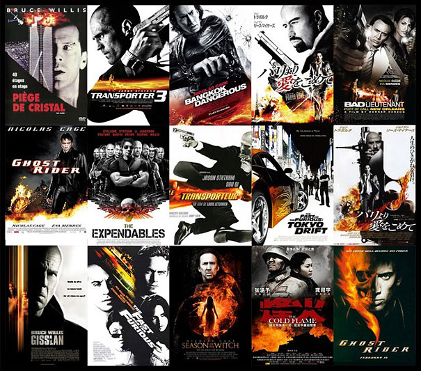13 Popular Movie Poster Cliches