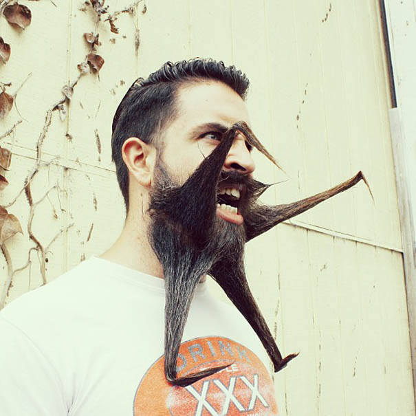 Mr. Incredibeard: Guy With A Thousand Beards Becomes Internet Celebrity
