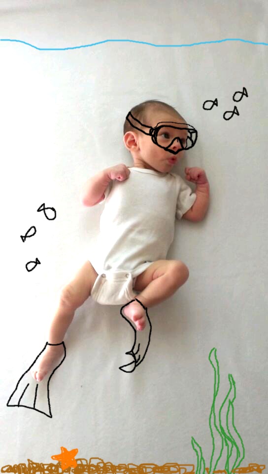 Creative Mother Turns Her Son’s Baby Pics Into Cute Imaginary Adventures