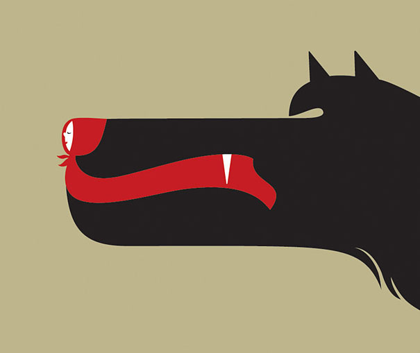 Negative Space Art by Noma Bar