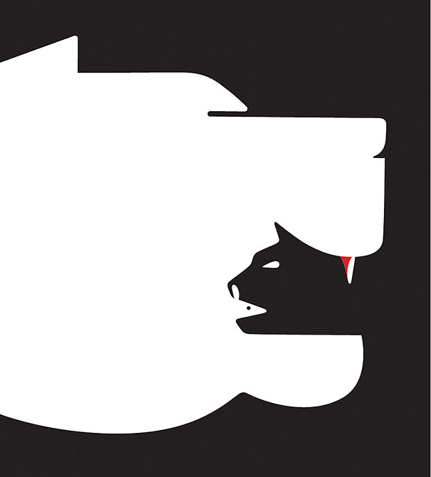 Negative Space Art by Noma Bar
