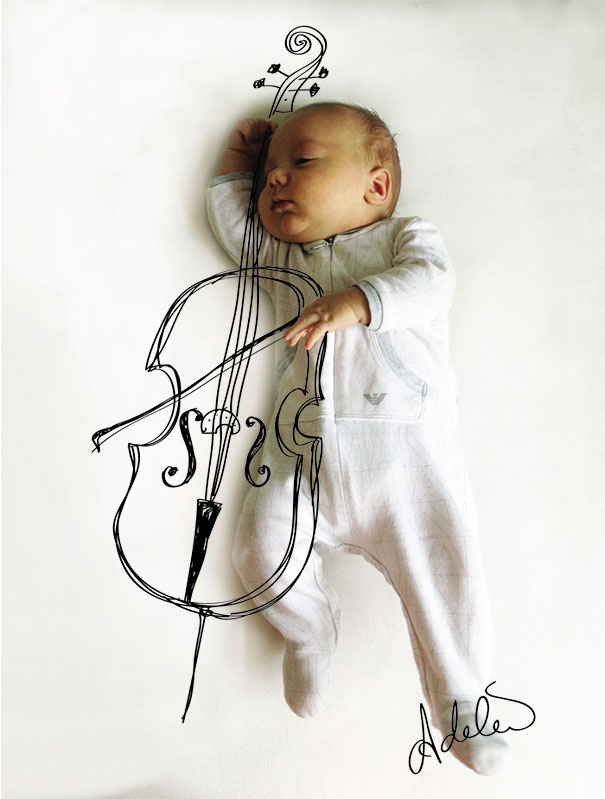 Mom Turns Her Baby’s Napping Positions Into Art
