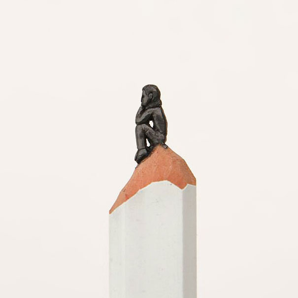 Amazingly Intricate Pencil Tip Sculptures by Diem Chau