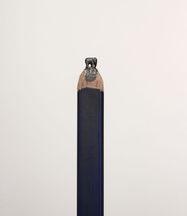 Amazingly Intricate Pencil Tip Sculptures by Diem Chau