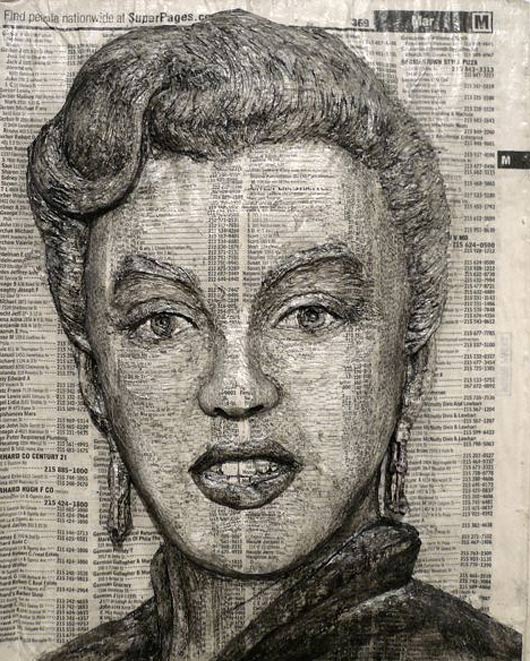 Amazing Phone Book Carvings by Alex Queral