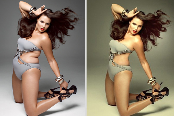Tool Reveals How Much Celebs & Models Are Photoshopped
