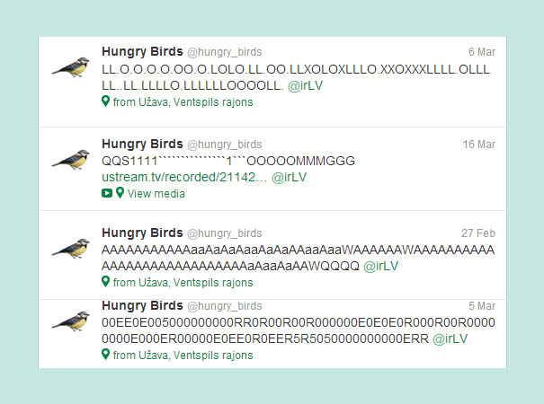 Real Birds Tweet on Twitter